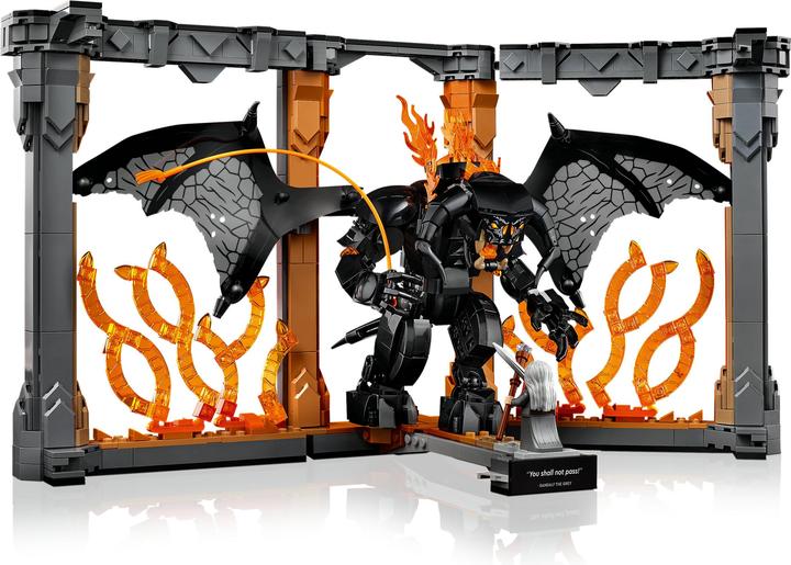 Produktbild LEGO Der Herr der Ringe: Balrog™ Bücherstütze (10367, LEGO Lord of the Rings)