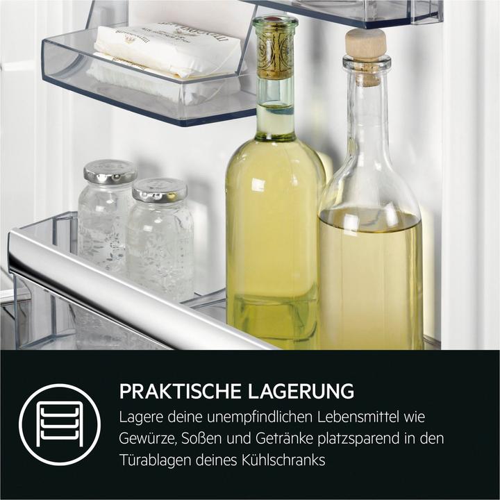 Actual product image AEG TSF5O881DF Built-in refrigerator / 880 mm / 4-star freezer compartment / 118 L / fixed door / D (118 l)
