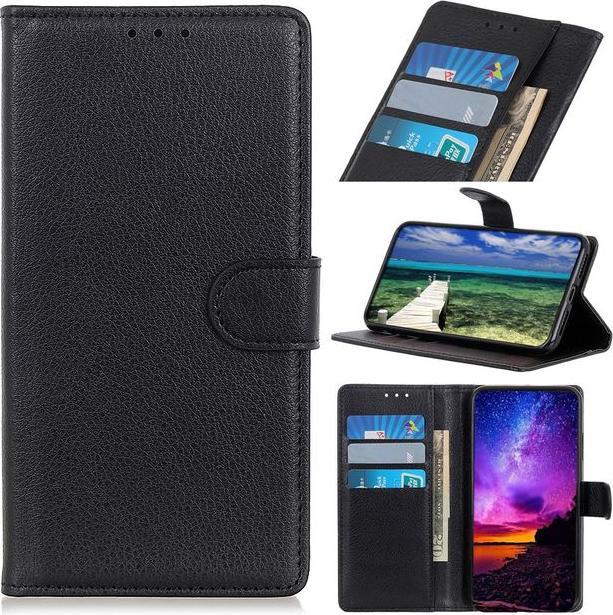 Actual product image MU Classic Litchi Leather Bookcover Series (Samsung Galaxy A53 5G)
