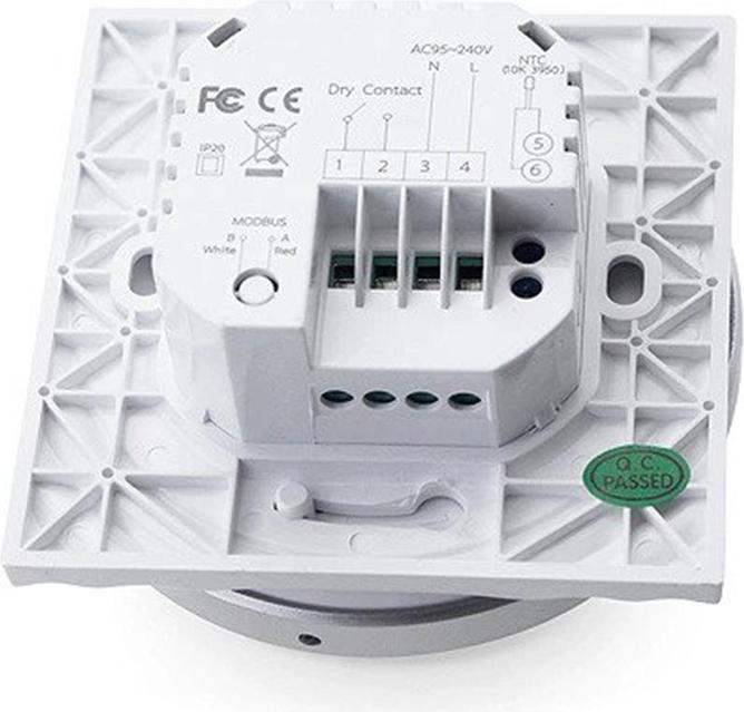 Actual product image PNI Built-in intelligent thermostat SafeHome PT38R WiFi 16A, internet control of the electrical