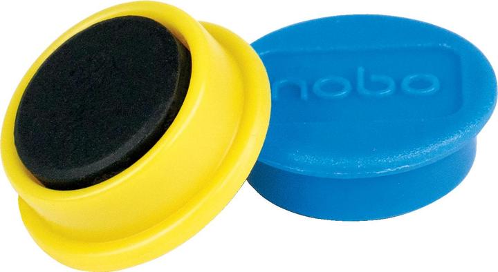 Actual product image Nobo Magnet round 13mm 1915290 ass. 10 piece (10 x)