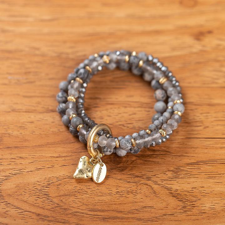 Produktbild Andreani Armband mit echtem Picasso Jaspis (19 cm)
