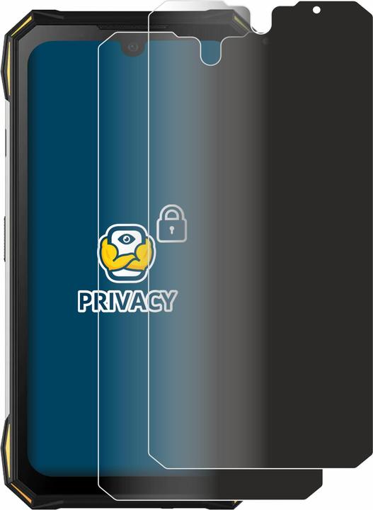 Produktbild BROTECT Sichtschutzfolie Anti-Spy Privacy Folie Blaulicht-Schutz (2 Stück, Doogee S89 Pro)