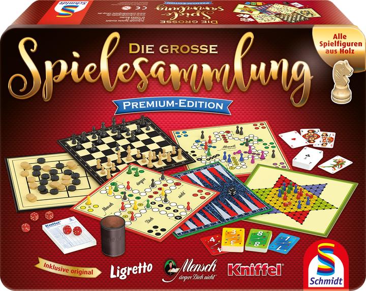 Produktbild Schmidt Spiele Die grosse Spielesammlung Premium-Edition