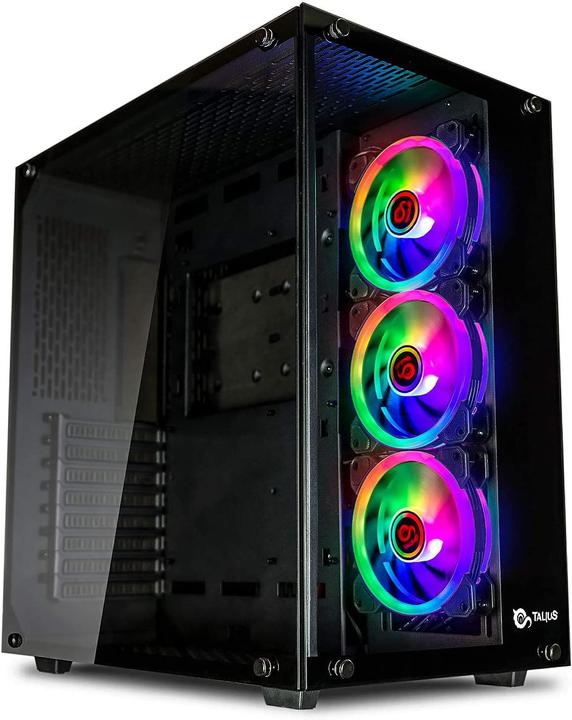 Talius Cronos ATX Gaming Box, Black (ATX, mATX)