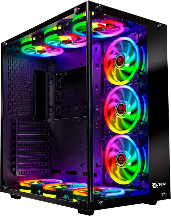 Produktbild Talius Cronos ATX Gaming Box, Schwarz (ATX, mATX)