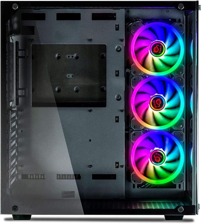 Produktbild Talius Cronos ATX Gaming Box, Schwarz (ATX, mATX)