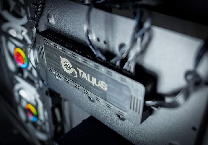 Produktbild Talius Cronos ATX Gaming Box, Schwarz (ATX, mATX)