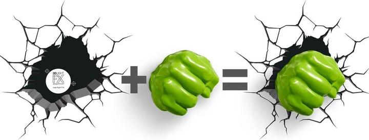 Produktbild 3Dlight Hulk Faust
