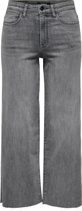 Only ONLANN-MADISON Hohe Taille Verkürzt Jeans Jeans mit weitem Bein (32)