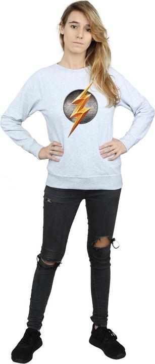 Immagine prodotto Justice League Movie Flash Emblem Felpa Donna (L)