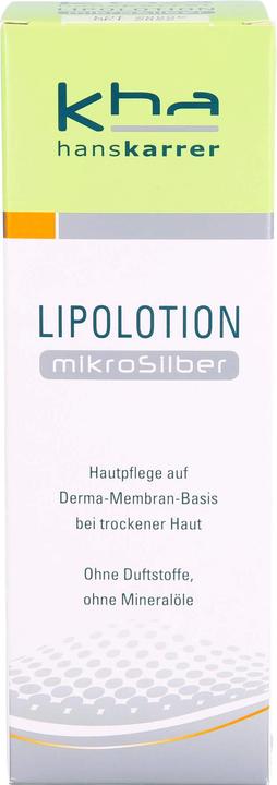 Actual product image Hans Karrer hanskarrer Lipolotion Microsilver, 200 ml Lotion (Cleansing lotion, 200 ml)