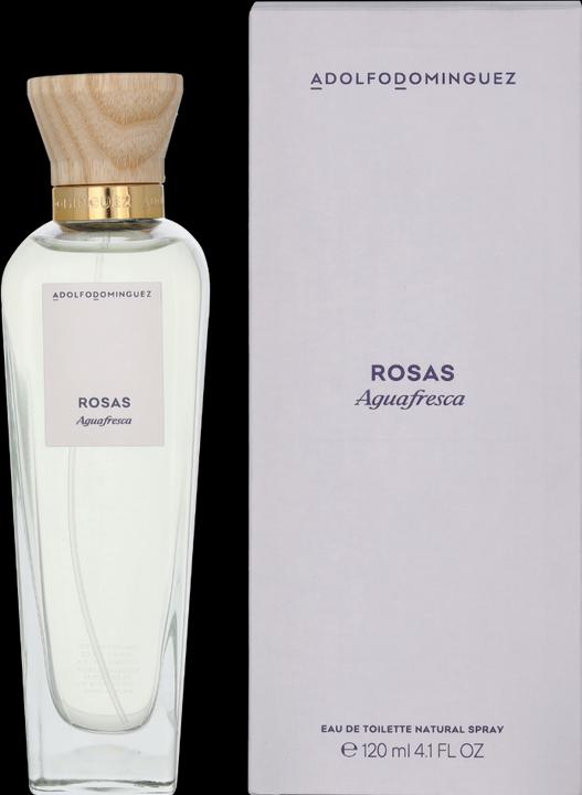 Actual product image Adolfo Dominguez Agua Fresca De Rosas by Eau de Toilette Spray 120 ml (Eau de toilette, 120 ml)
