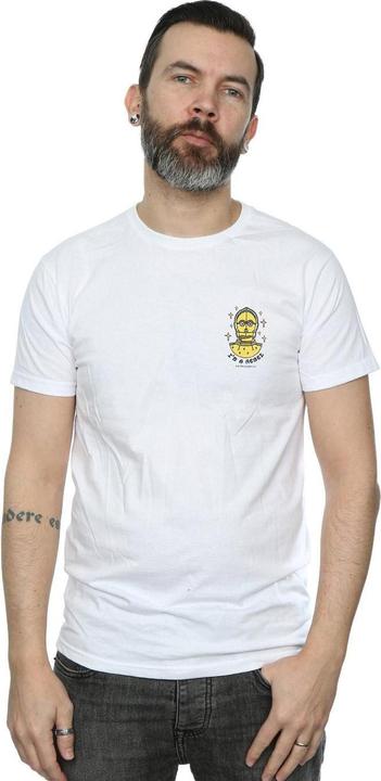 Produktbild Star Wars C3PO I'm A Rebel Chest Print TShirt (XL)