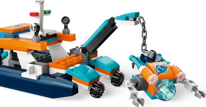 Immagine prodotto LEGO Barca da ricerca marina (60377, LEGO City)