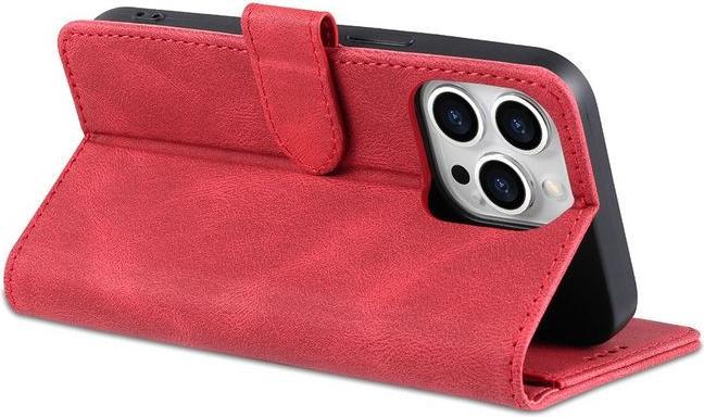 Produktbild MU Classic Retro Leder Bookcover Hülle (Apple iPhone 13 Pro Max)