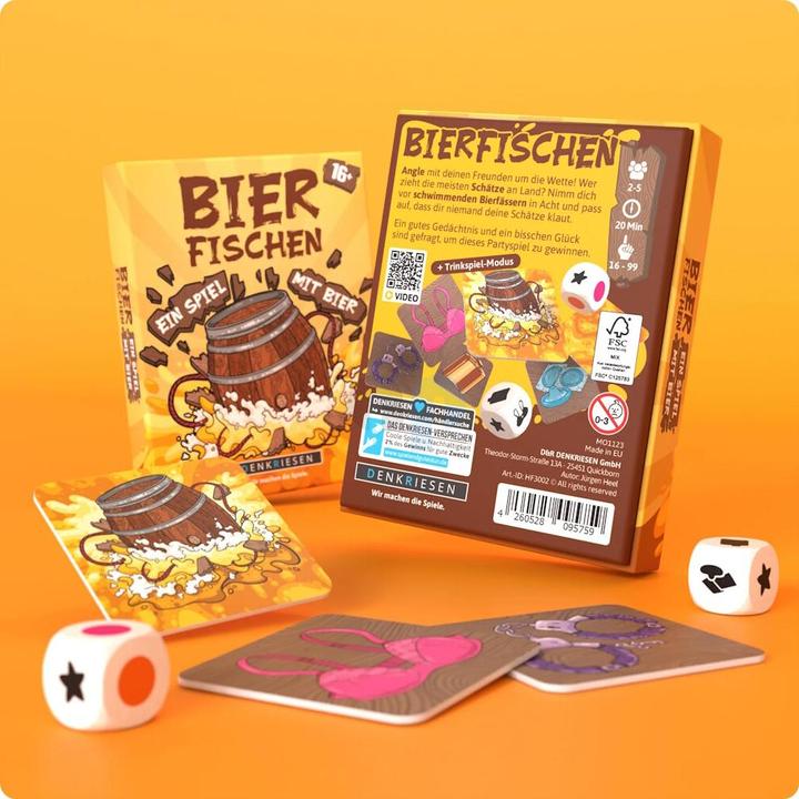 Actual product image Denkriesen BIERFISCHEN - A game with beer (German)