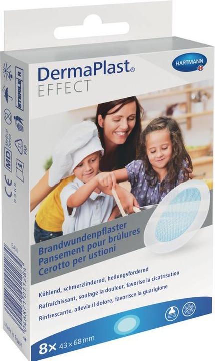 Actual product image DermaPlast Effect Pansements pour brûlures (8 x)