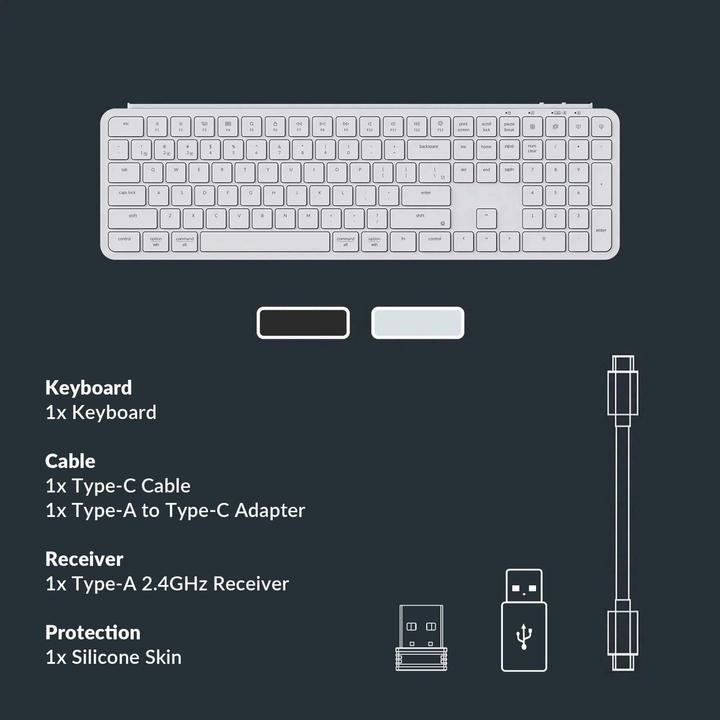 Immagine prodotto Keychron B6 Pro (US, Senza fili)