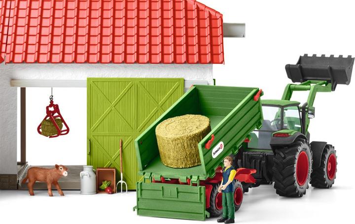 Actual product image Schleich Tractor with trailer