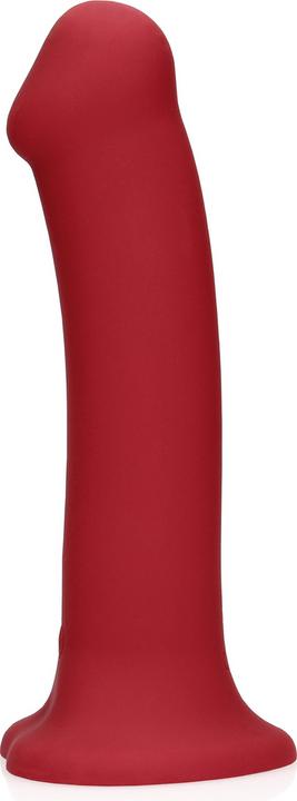 Image du produit Loveline Non-Phallic Vibrating Dildo - Large - Raspberry Red
