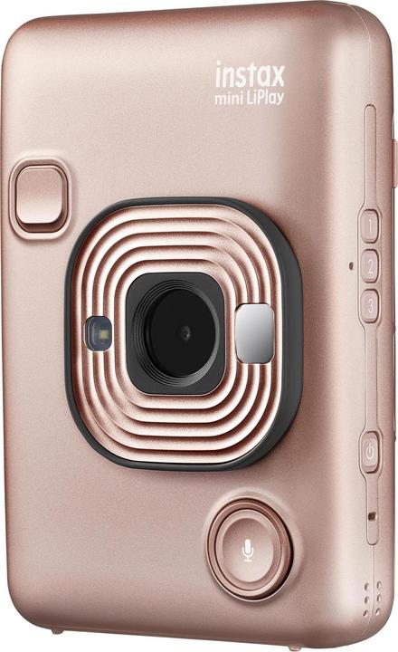 Actual product image Fujifilm Instax Mini LiPlay Blush Gold