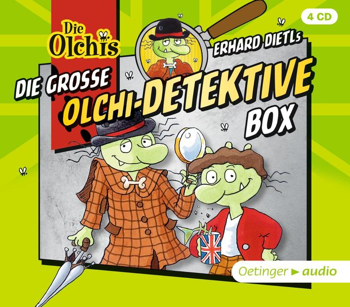 Produktbild Die grosse Olchi-Detektive-Box (Benjamin Dittrich, Frank Jordan, Peter Kirchberger, Markus Langer, Kai Henrik Möller, Deutsch)
