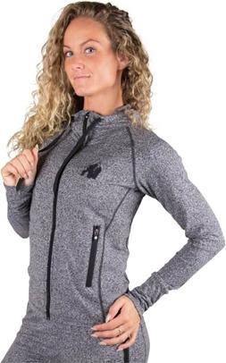 Produktbild Gorilla Wear Shawnee Zipped Hoodie Mixed Grey (XS)
