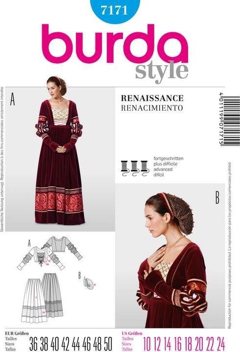 Image du produit Patrons Robe Renaissance