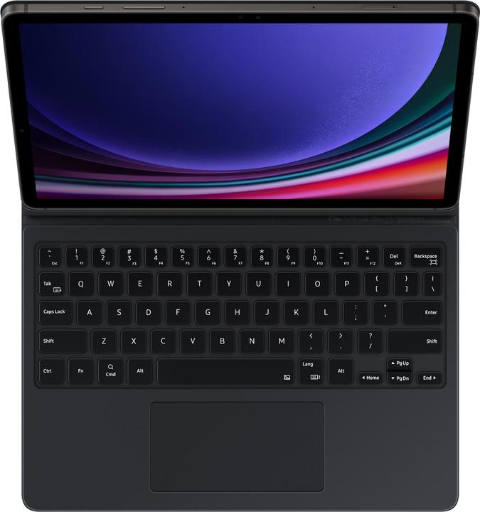 Produktbild Samsung Book Cover Keyboard (DE, Galaxy Tab S9, Galaxy Tab S9 FE)