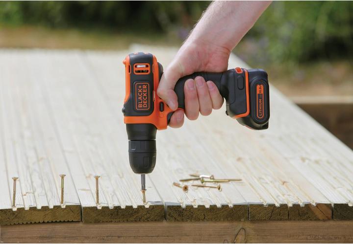 Actual product image Black & Decker & Decker BDCD12 Without key (Rechargeable battery operated)