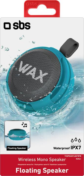 Image du produit SBS Haut-parleur sans fil et flottant de 3 watts (2 h, Alimentation via port USB)