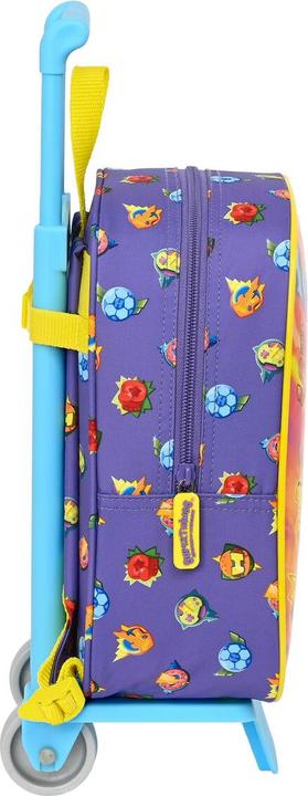 Immagine prodotto Superthings Zaino scuola con ruote Guardians of Kazoom Viola Giallo (22 x 28 x 10 cm)