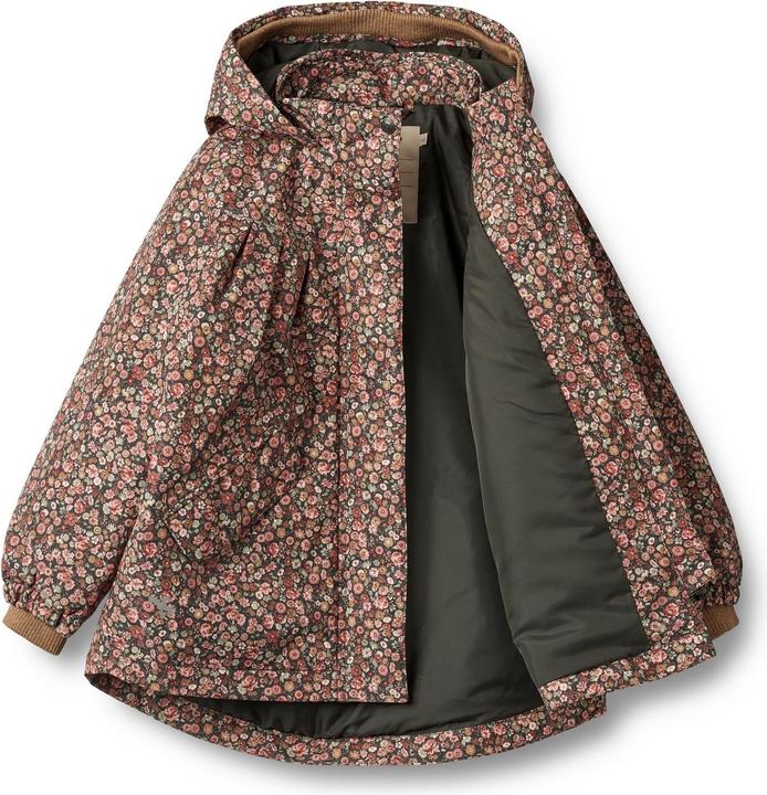 Actual product image Wheat Winter jacket Mimmi raven wild flowers (98)