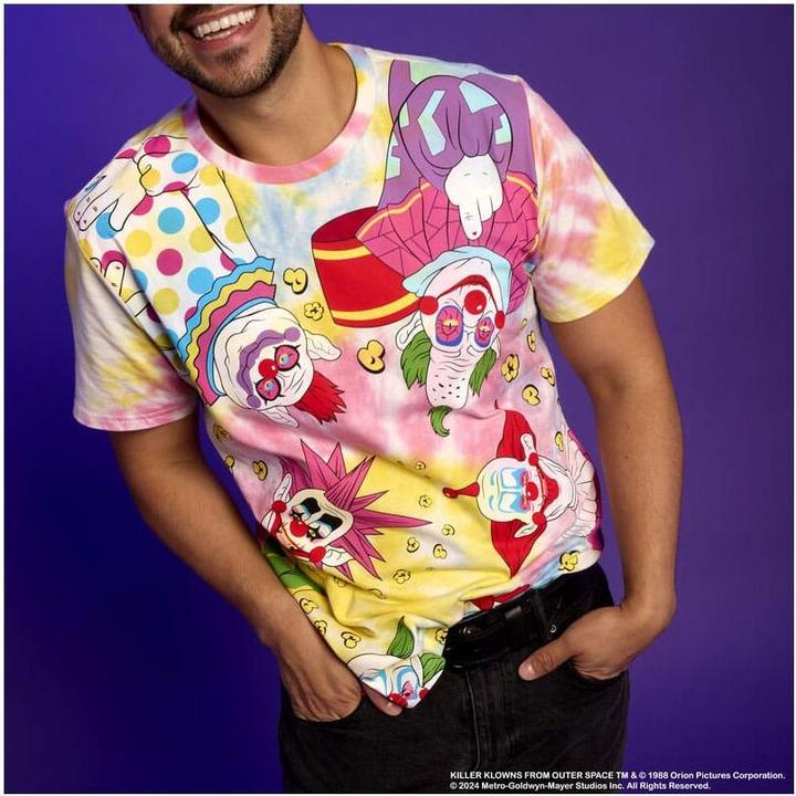 Produktbild Loungefly Killer Klowns from Outer Space by Tee T-Shirt Unisex Killer Klowns Grösse M (M)
