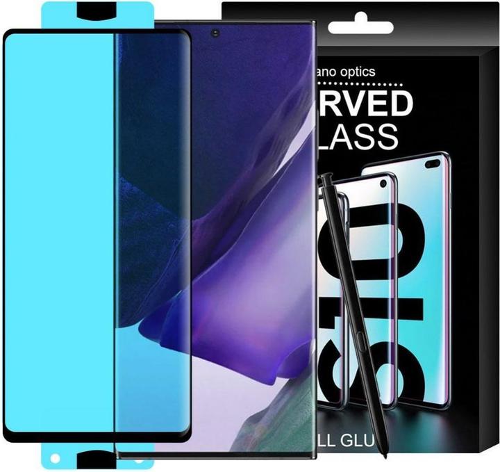 Hurtel 3D Edge Nano Flexi Glass Hybrid Full Screen Protector with frame for Samsung Galaxy S21+ 5G (S21 Plu (1 Stück, Samsung Galaxy S21+)