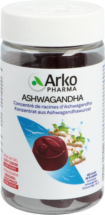 Actual product image Arkopharma Arkogummies Ashwagandha Kapseln (60 Piece, Gummies, 228 g)