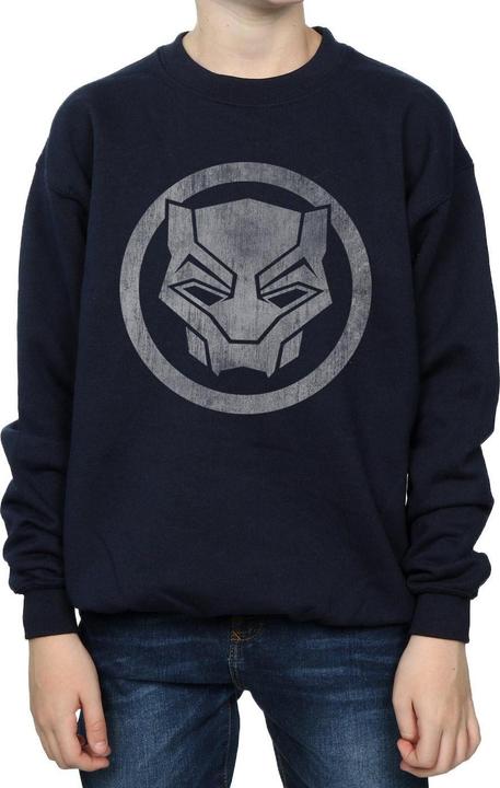 Image du produit - Sweat BLACK PANTHER DISTRESSED ICON - Garçon (140, 146)