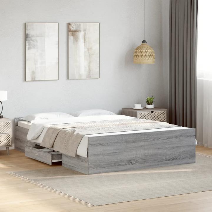 Produktbild VidaXL Bettgestell mit Schubladen (120 x 190 cm)