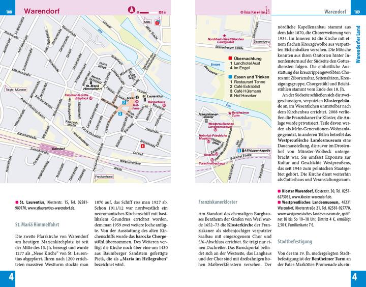 Produktbild Reiseführer Münsterland (Deutsch, Hans Otzen, Barbara Otzen, 2021)
