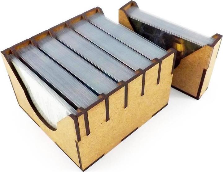 Actual product image Feldherr ARKH - Board game organiser for Arkham Horror 3rd Edition and expansion Midnight (Wood)