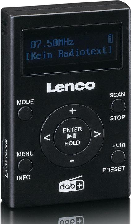Actual product image Lenco PDR-011 (DAB+, FM, Radio Frequency (RF))
