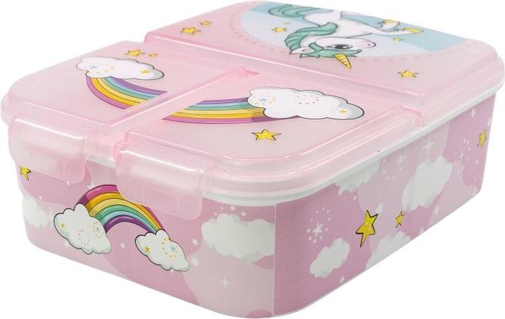 Produktbild Stor Einhorn - Geschenkset Buch und Lunchbox