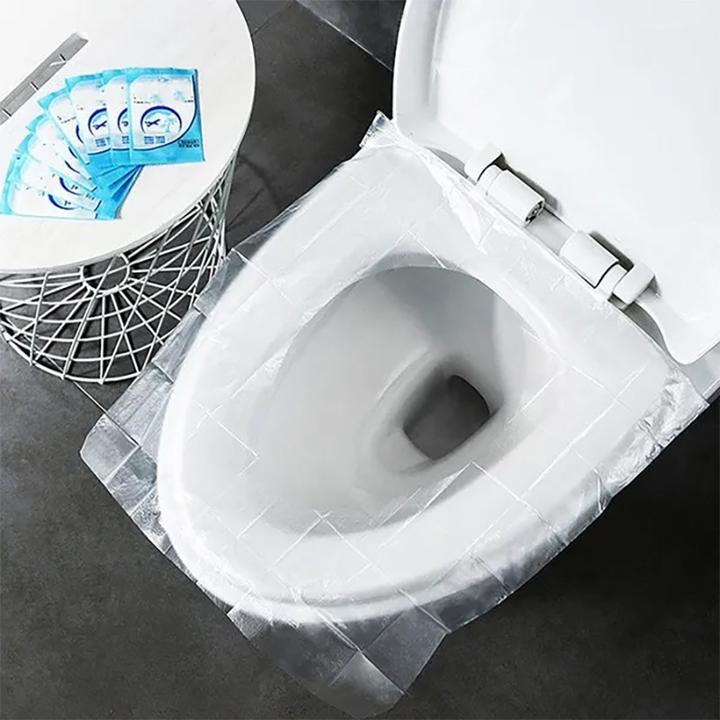 Actual product image ASMI Travel disposable toilet seat cover 10 pieces
