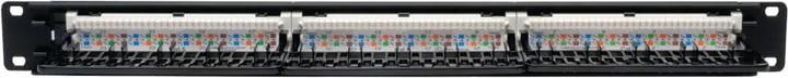 Produktbild Eaton 24-Port 1U Rack-Mount Cat6/Cat5 110 Patch Panel 568B RJ45 Ethernet TAA