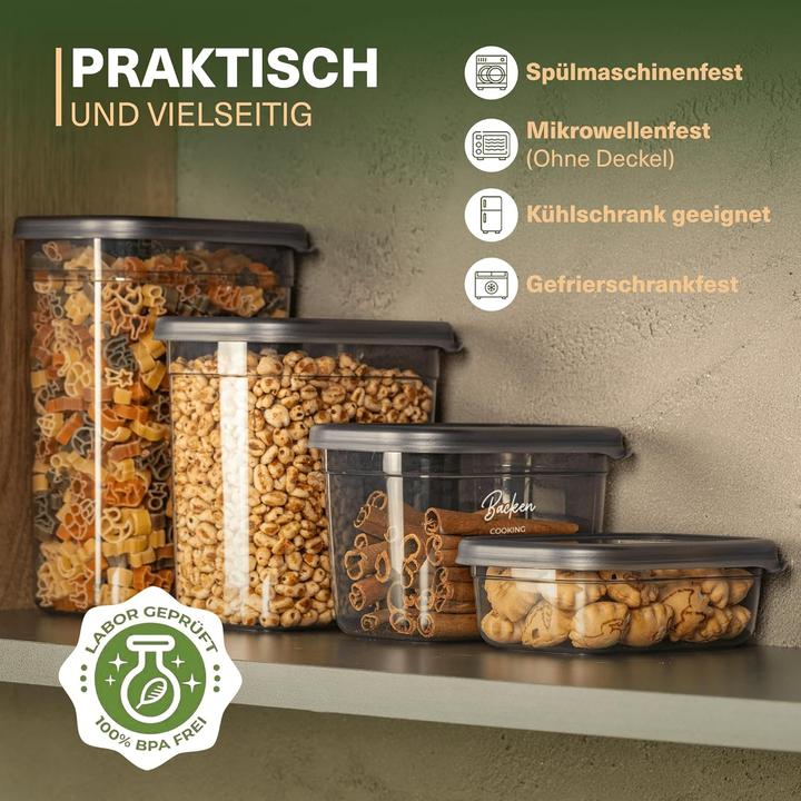 Image du produit Viwares Set de boîtes à provisions "Peggy