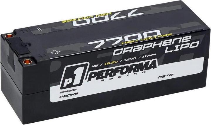 Performa Racing Graphene HV Lipo 7700 15.2V 120C (15.20 V, 7700 mAh)