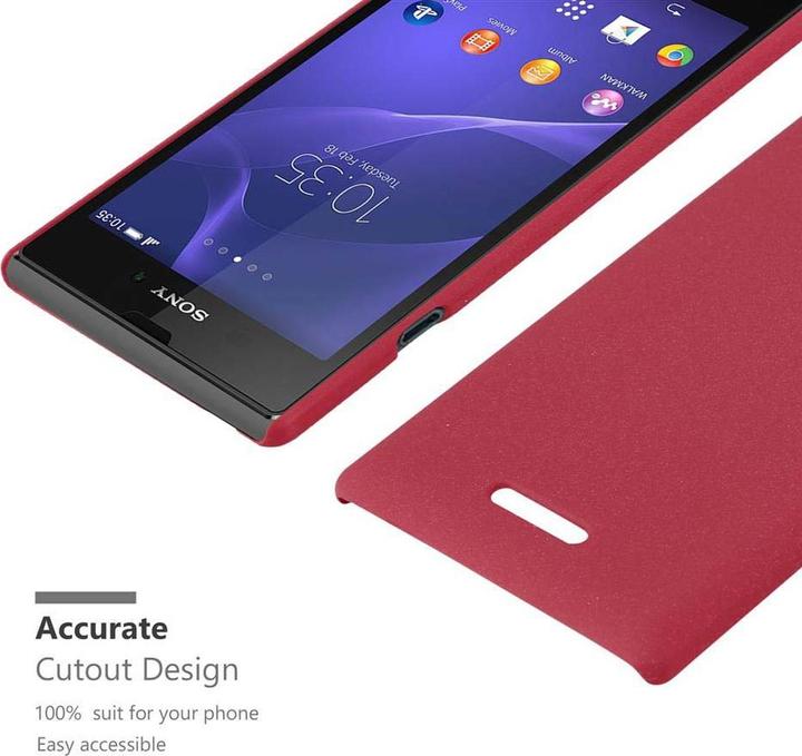 Actual product image Cadorabo Hard Cover Frosty Cover (Sony Xperia T2 Ultra)