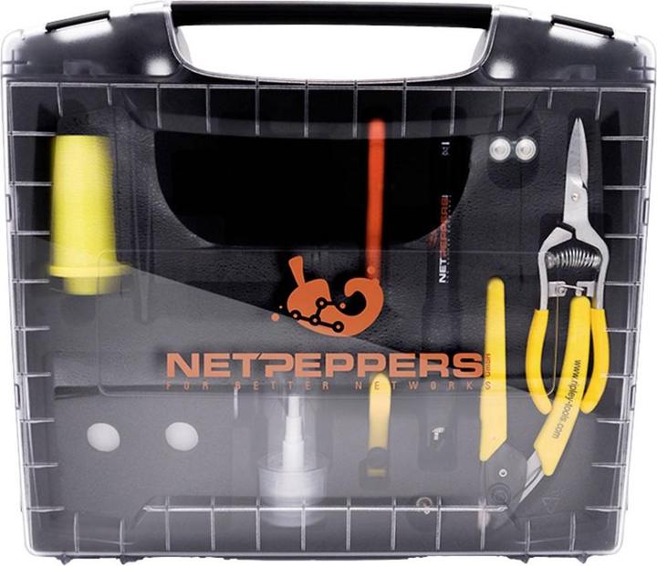 Produktbild Netpeppers NETP LWL Werkzeugkoffer ohneCleaver NP-FIBER-KIT210 (Werkzeug)