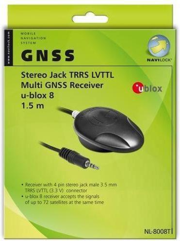 Produktbild Navilock NL-8008T Stereo Jack TRRS TTL Multi GNSS Receiver